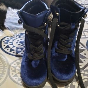 Blue Booties